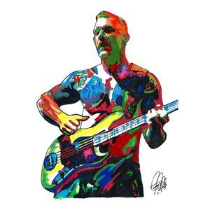 Tim Commerford Rage Against the Machine Rock Music Poster Print Wall Art 18x24